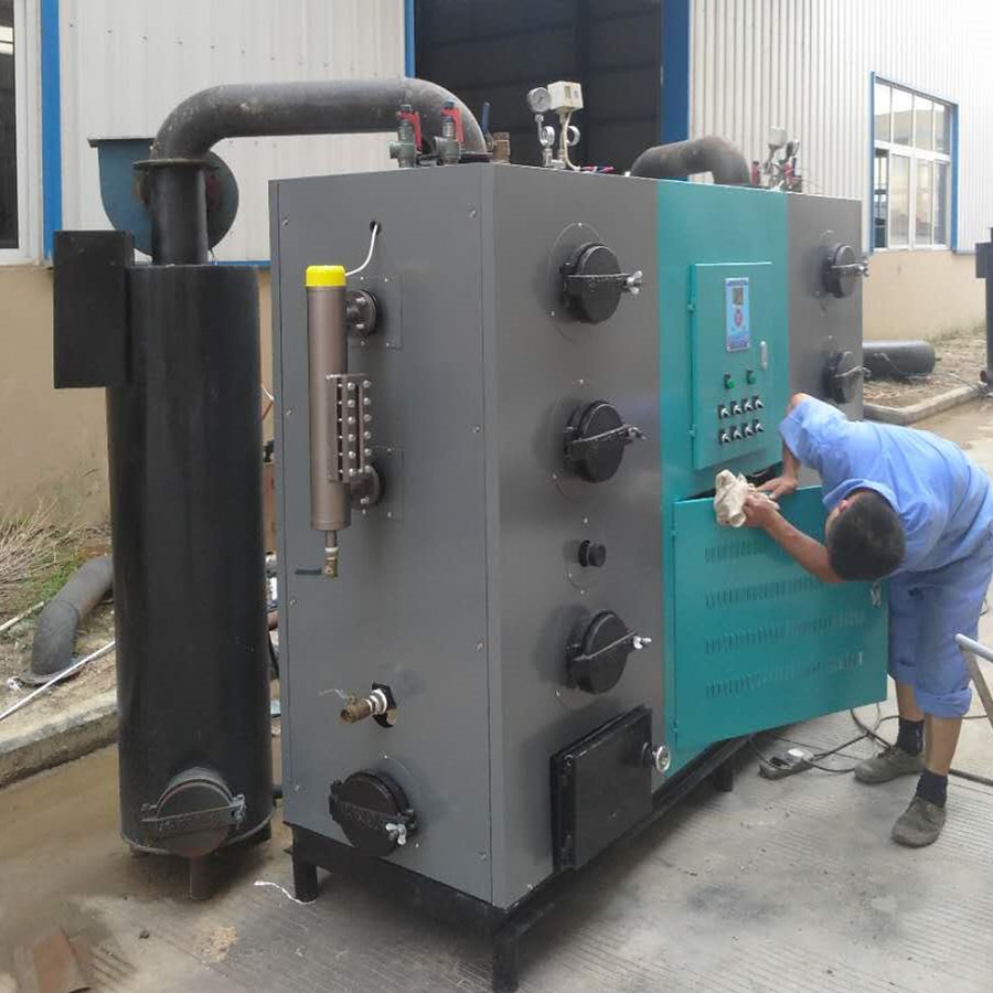 Easy operate 500kg Wood Stove Boiler Used for home heating Biomass Steam Generator