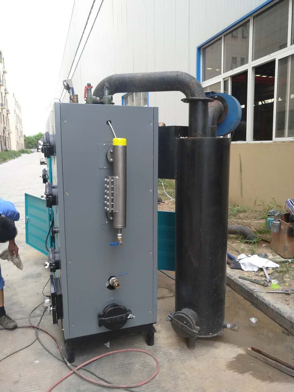 Easy operate 500kg Wood Stove Boiler Used for home heating Biomass Steam Generator