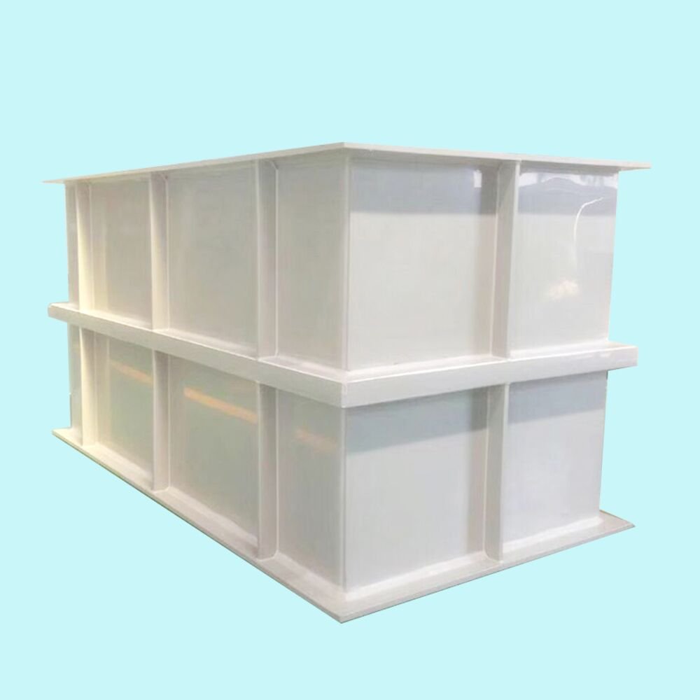 PP HDPE chemical mixer tank round square winding mixing tank and storage tank without seam vessel
