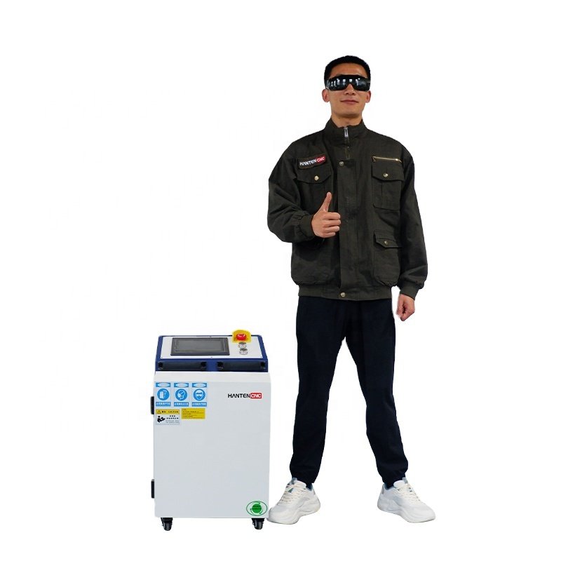 Small paint oxide rust removal laser cleaning machine 1000W 1500w handheld metal cleaning laser machine
