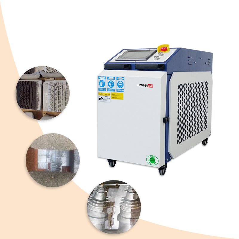 Small paint oxide rust removal laser cleaning machine 1000W 1500w handheld metal cleaning laser machine