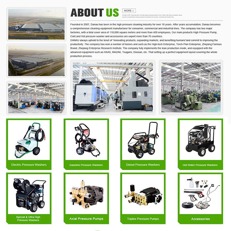 DANAU DXP-14/70GR Heavy Duty Truck Mounted Large Flow Gasoline High Pressure Washer Sewer Cleaning Machine