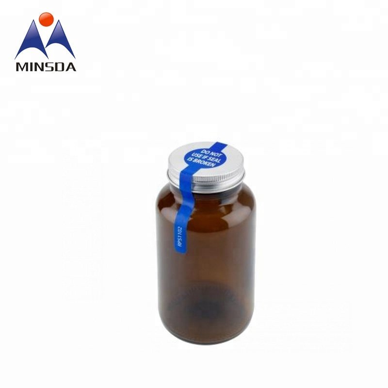Minsda Custom Private Logo Printed Food Safety Seal Self-adhesive Label Stickers