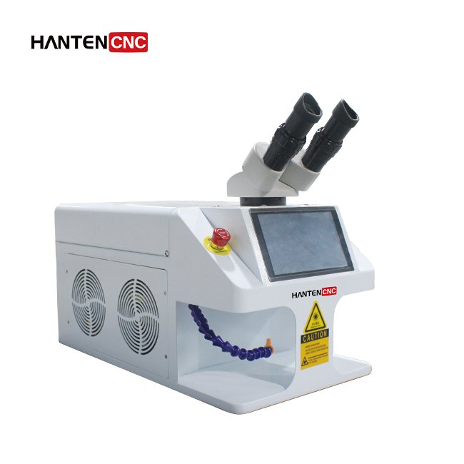 HANTENCNC Mini jewelry laser welder equipment price 100W necklace laser repair machine