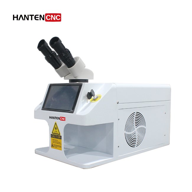 HANTENCNC Mini jewelry laser welder equipment price 100W necklace laser repair machine