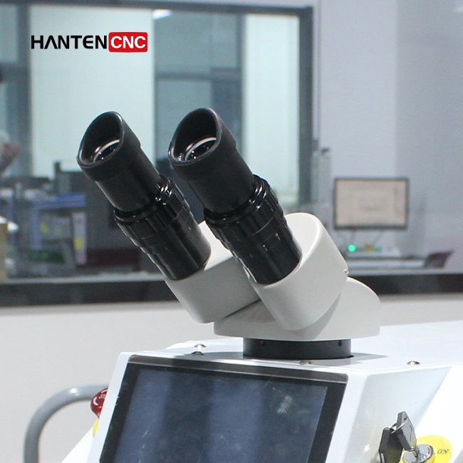 HANTENCNC Mini jewelry laser welder equipment price 100W necklace laser repair machine