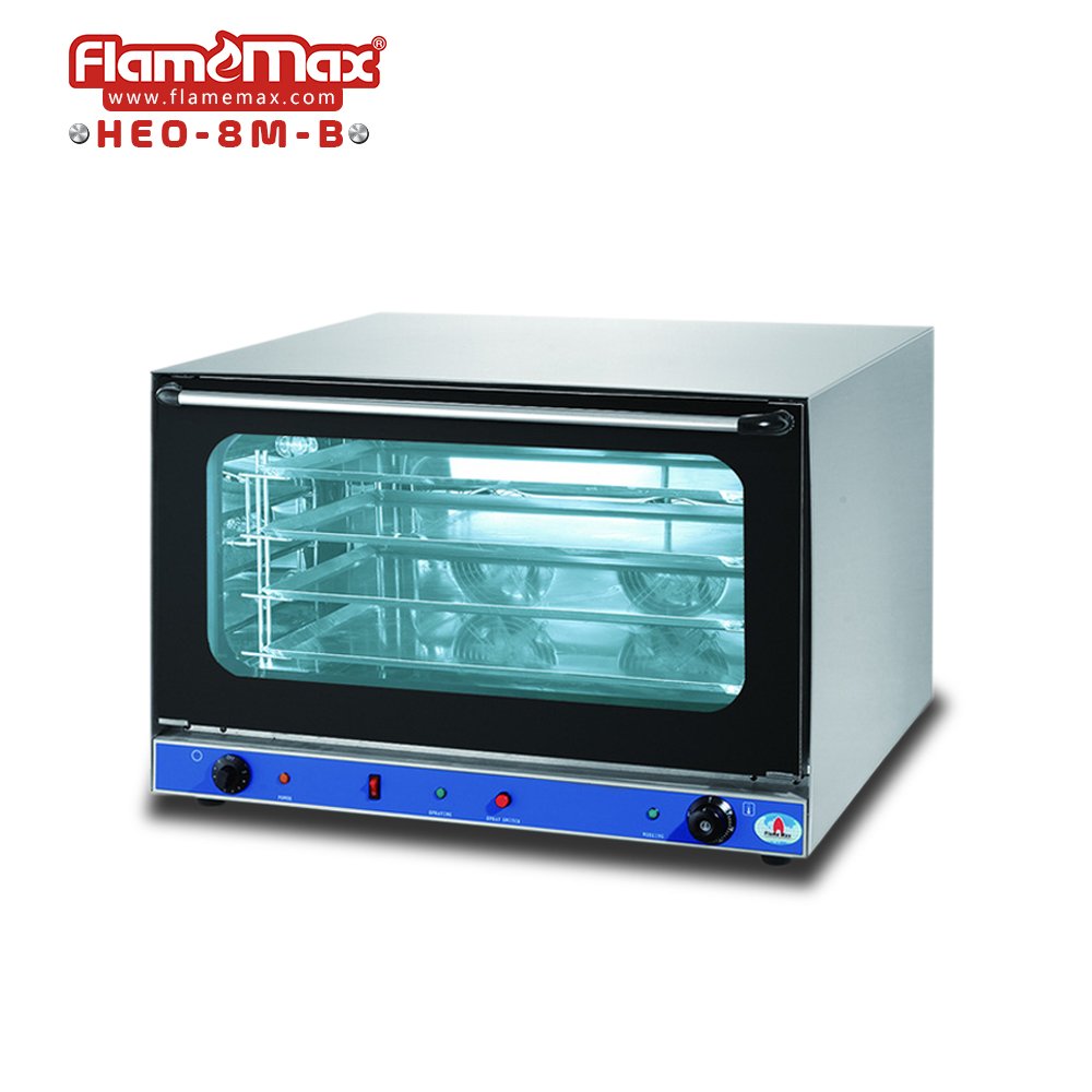 Commercial Bakery Oven 4 Trays Countertop Electric Baking Steam Convection Oven For Bread Tart Biscuit