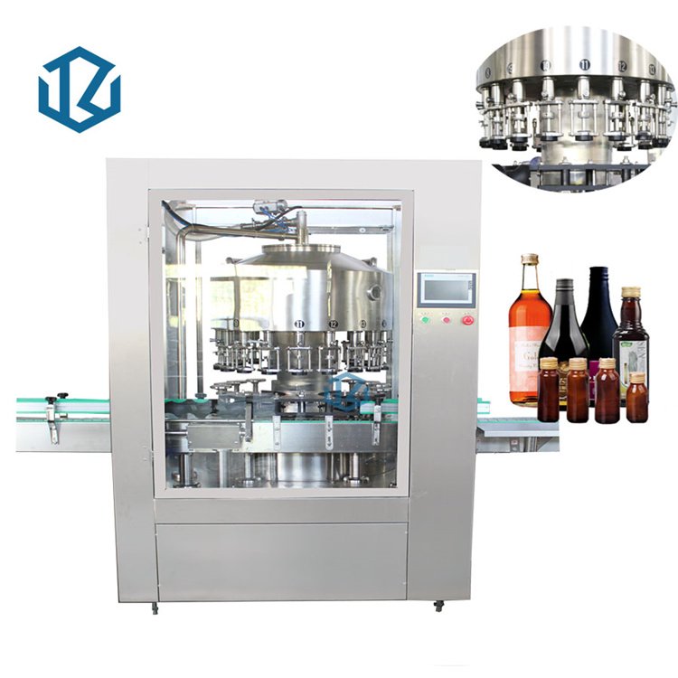 Hot Selling Brand New Original PLC Inverter And Capping Spirits Bottling Line Wine Whiskey / Vodka Ma Filling Machine