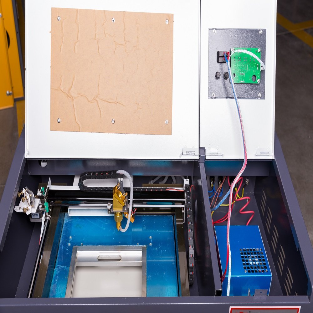 CO2 Ruida offline 1080/9060 cheap granite stone laser engraving machine/15w 130w laser engraving for MDF rubber