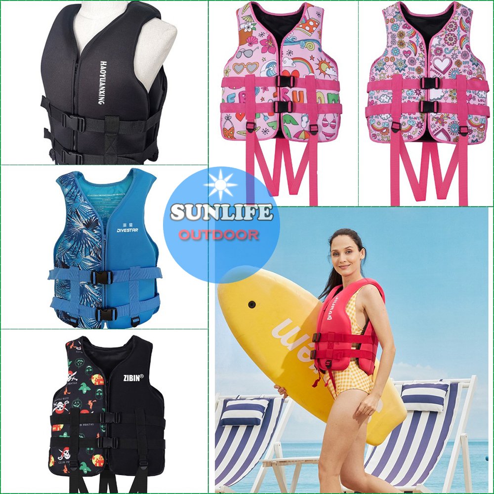 2023 Newfangled Life Jacket Adults Water Sports Comfortable Safe and Durable With Colourful,For Swimming/Fishing/Rowing Kayak