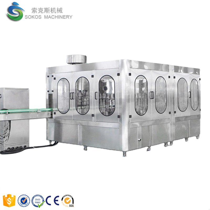 Sokos Automatic olive oil filling machine Bottled sunflower oil production line