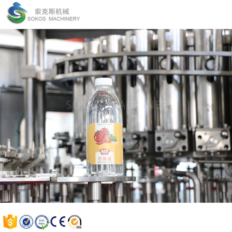 Sokos Automatic olive oil filling machine Bottled sunflower oil production line