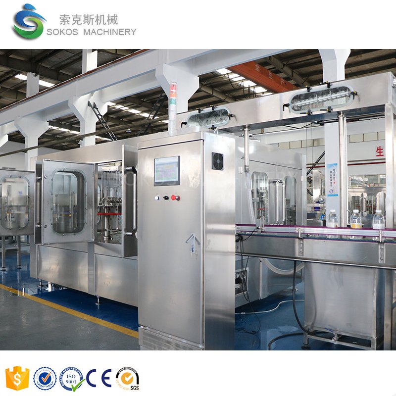 Sokos Automatic olive oil filling machine Bottled sunflower oil production line