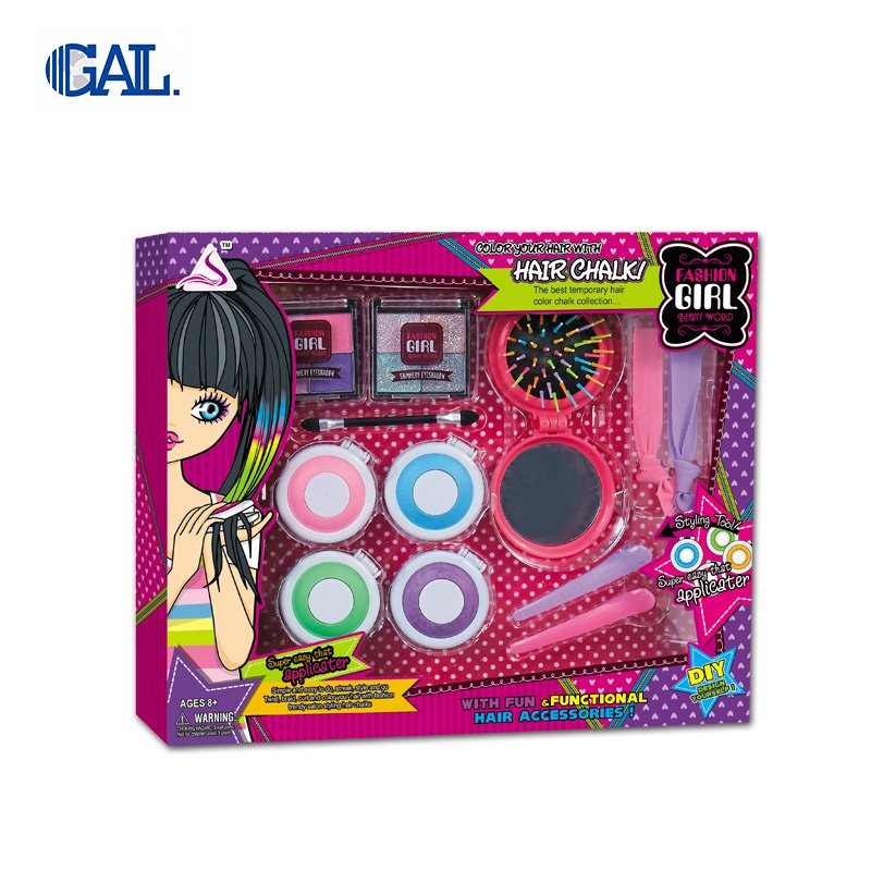 2019 Hot sale Children's safety cosmetics fashion girls beauty play set toys Gentle kids makeup kits for girls party