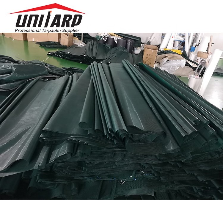 15 by 30-Feet Folding Safety Above Ground Mesh Swimming Pool Covers with Pool Accessories