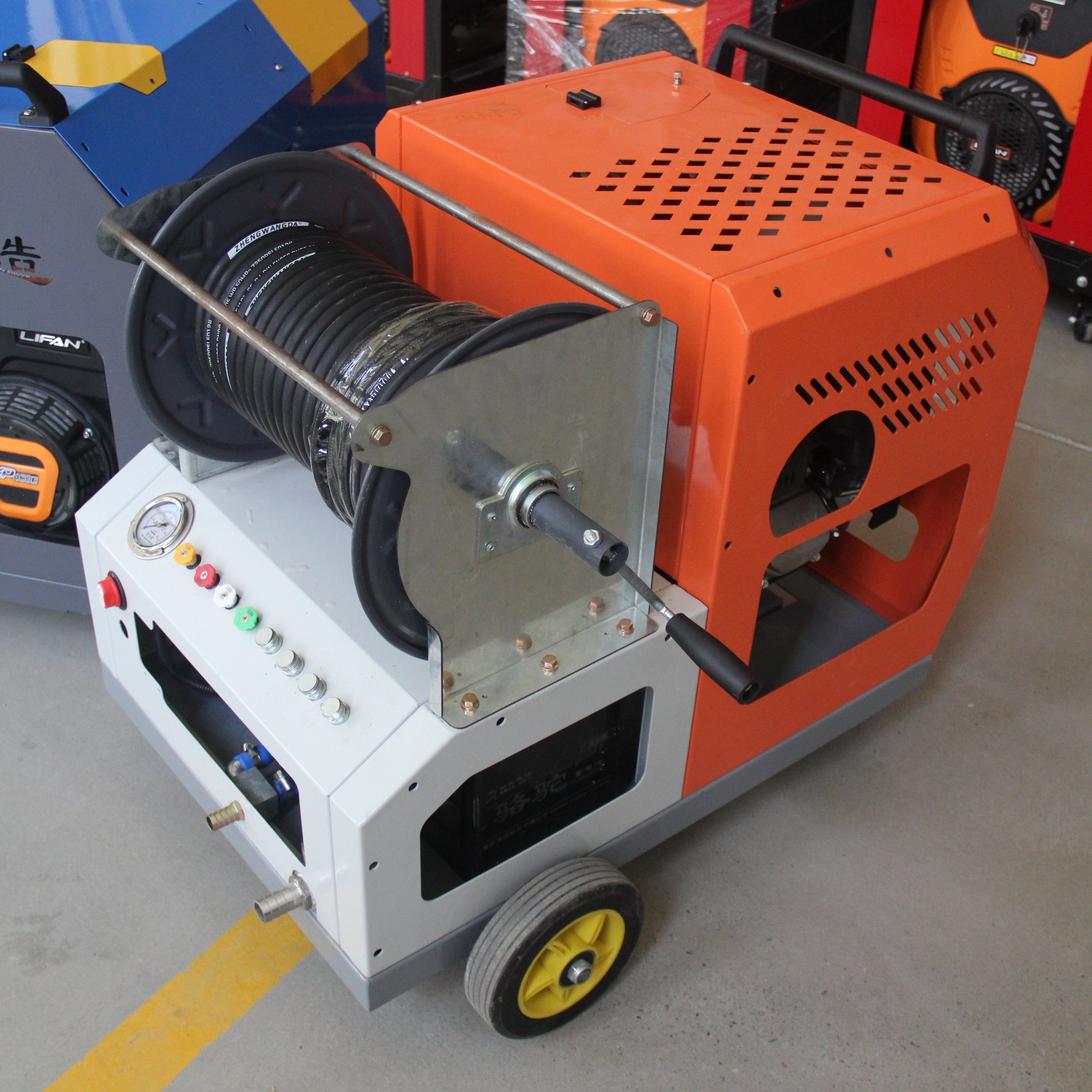 Safety Special Technology Accuracy German pump Cleaning machine cleaner sewer drain cleaning machine
