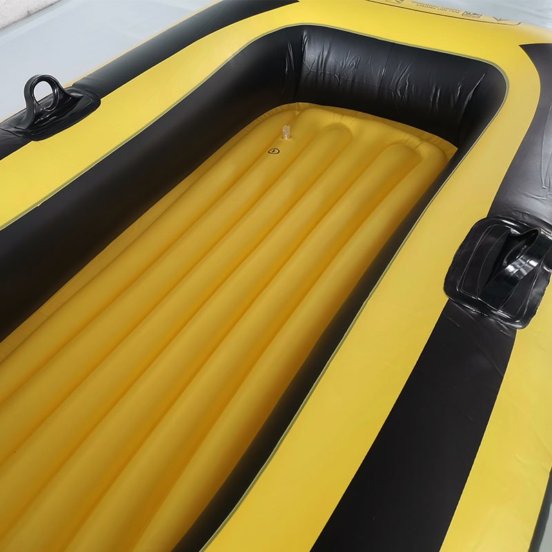 Two-Seater Inflatable Kayak and Canoe for Summer Fishing River Sports Outdoor Activities Rowing Boat Equipment