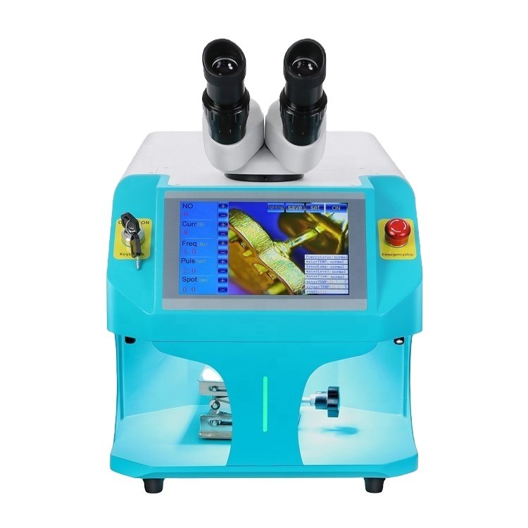 gold silver jewelry spot welding machine 200w YAG for rings pendants bracelets laser welding