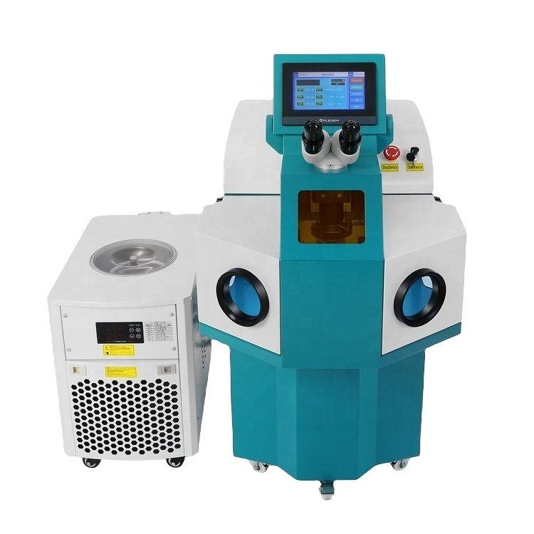 gold silver jewelry spot welding machine 200w YAG for rings pendants bracelets laser welding