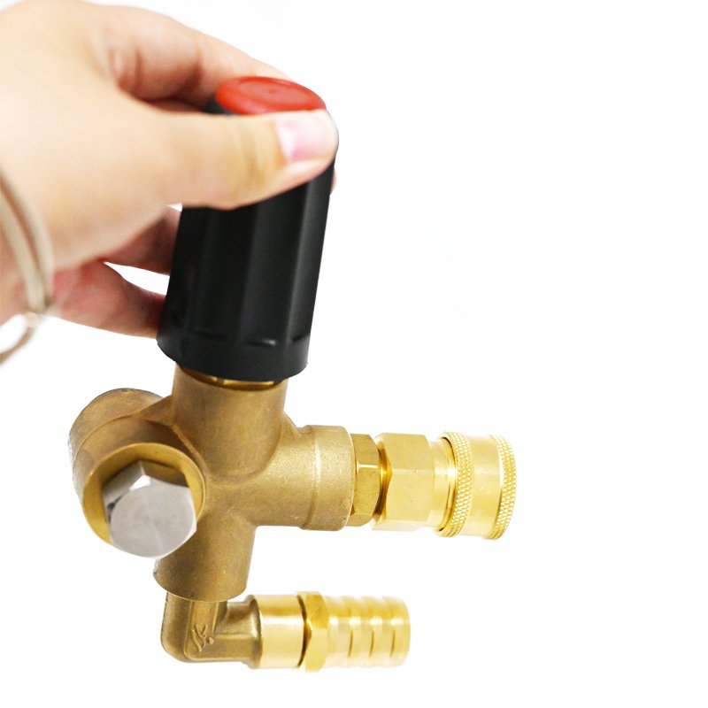 Yujiang 200bar 2900psi triplex plunger pump high pressure safety valve