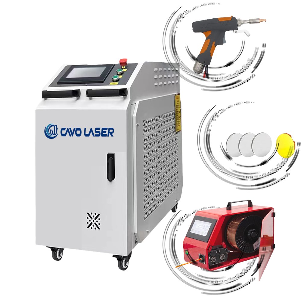 4 in 1 multifunction industrial water cooling 3000w fiber laser welding cutting and cleaning machine for metal stainless steel