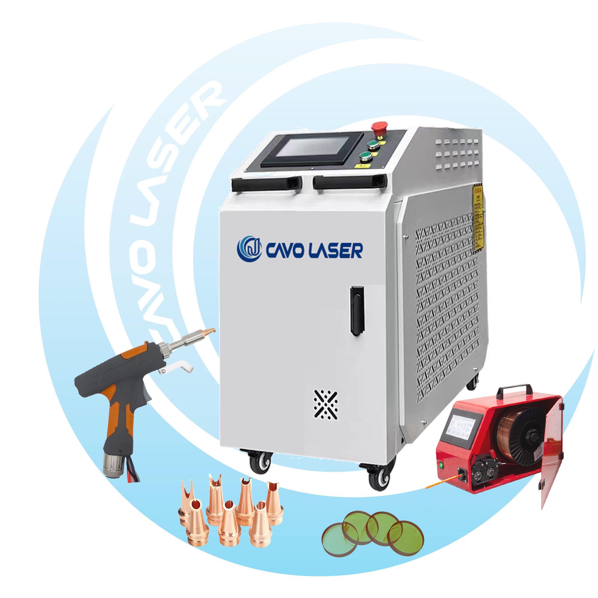 4 in 1 multifunction industrial water cooling 3000w fiber laser welding cutting and cleaning machine for metal stainless steel