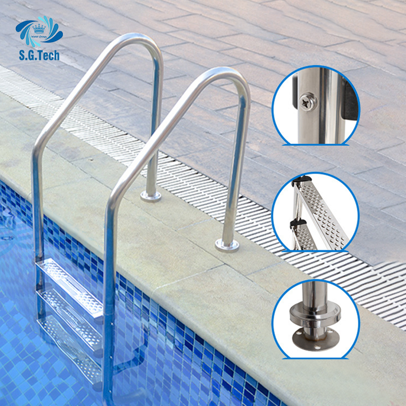 Water Crown Advanced Pool Ladder Safety Equipment Water Resources Device Pool Tools Accessories
