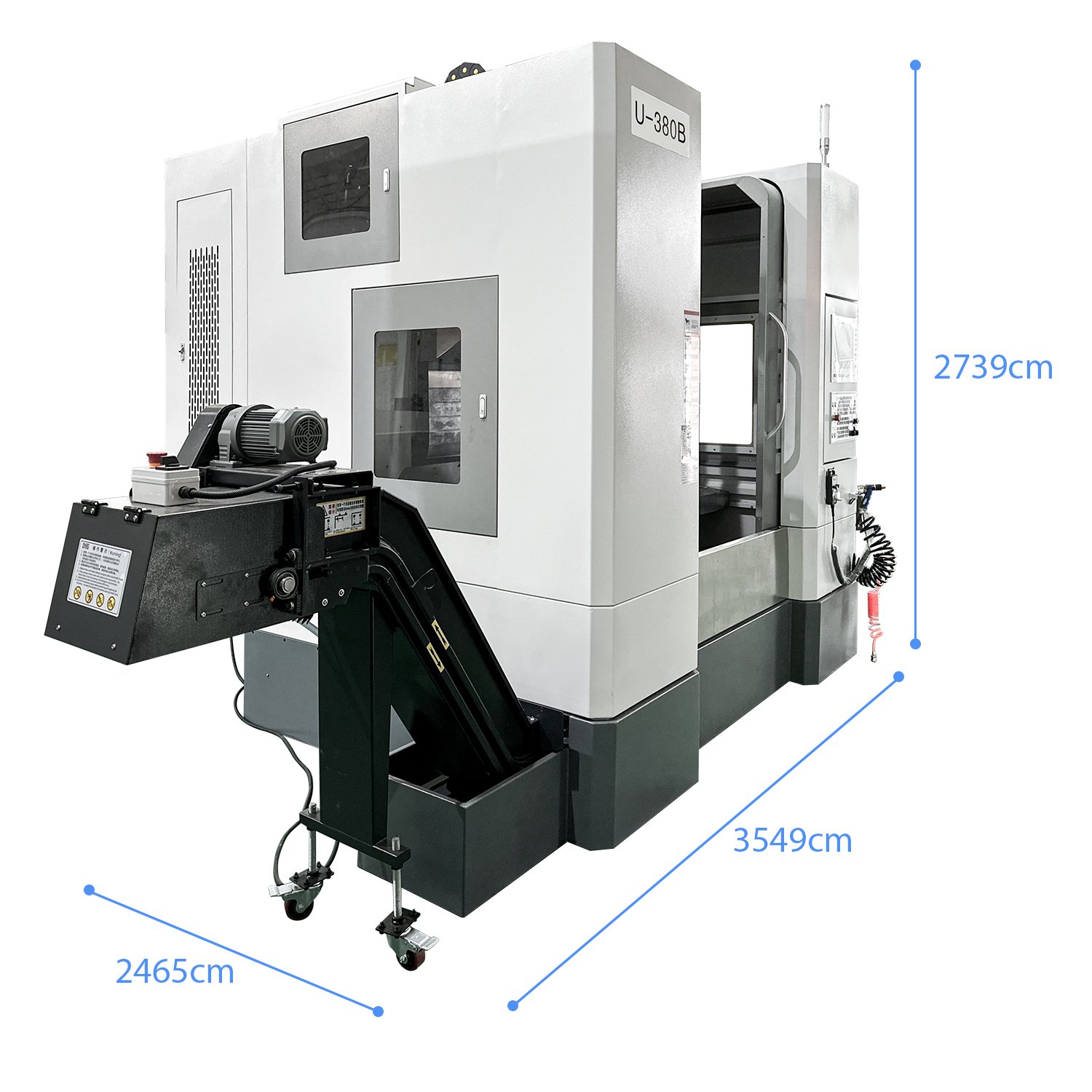 U-380B Industrial 5 Axis VCM ATC Vertical CNC Machining Center for Working Metal