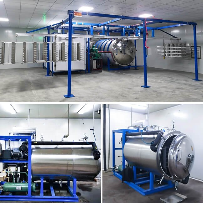 Factory price vaccum lyophilizer vacuum freeze dryer machinery