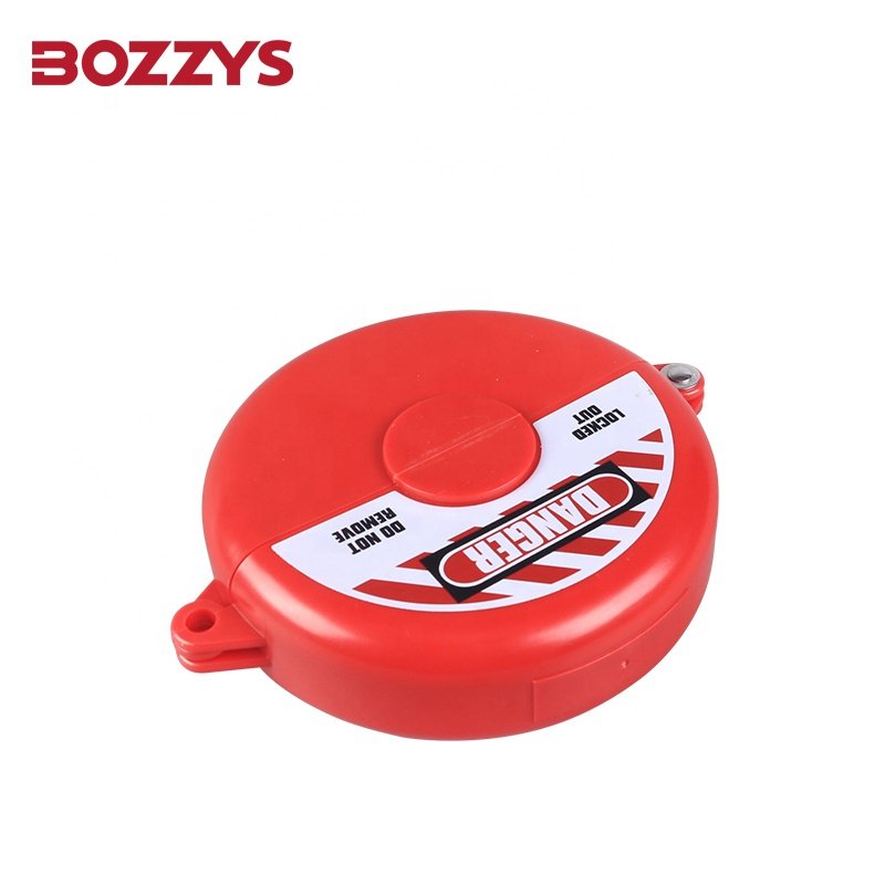 BOZZYS Loto Industrial Safety Rotating Standard Gate Valve Lockout Devices Suitable for Handwheel Diameter of 127mm to 165m