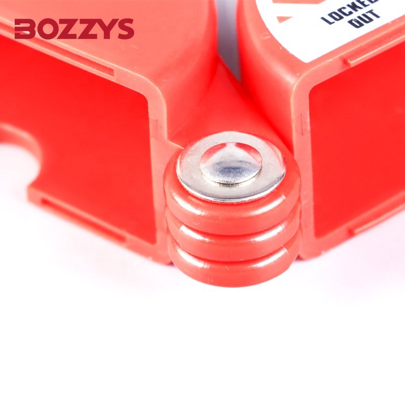 BOZZYS Loto Industrial Safety Rotating Standard Gate Valve Lockout Devices Suitable for Handwheel Diameter of 127mm to 165m