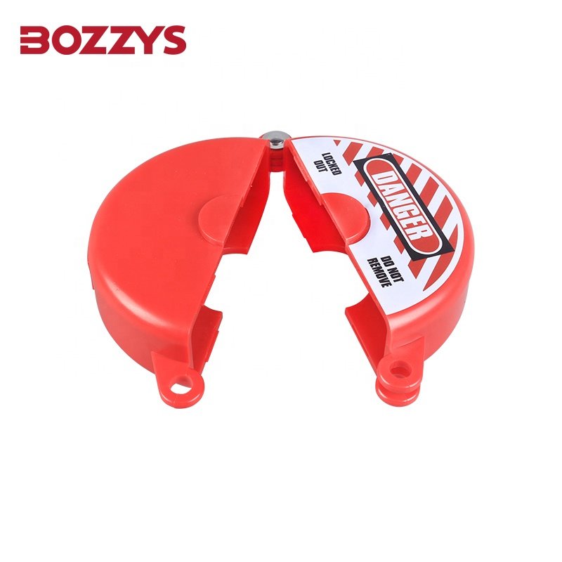 BOZZYS Loto Industrial Safety Rotating Standard Gate Valve Lockout Devices Suitable for Handwheel Diameter of 127mm to 165m