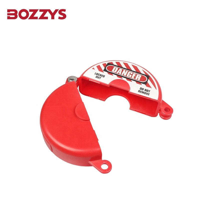BOZZYS Loto Industrial Safety Rotating Standard Gate Valve Lockout Devices Suitable for Handwheel Diameter of 127mm to 165m