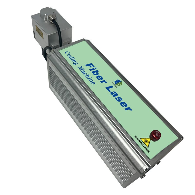 Fiber Laser Flying Marking Machine 20W 30W 50W Laser Engraving Machine on Production Line Date Code Printing
