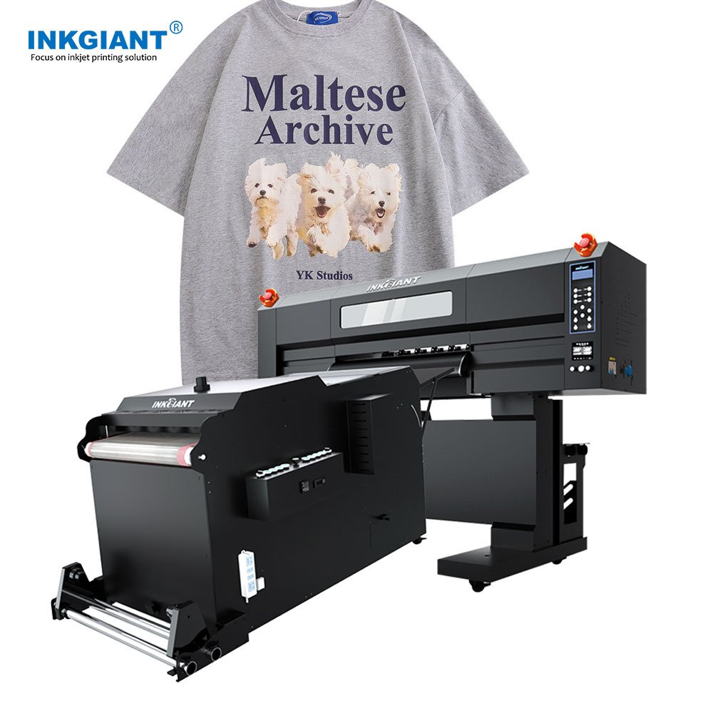 INKGIANT high quality 60cm DTF inkjet printer pet film water-based pigment ink dtf printer