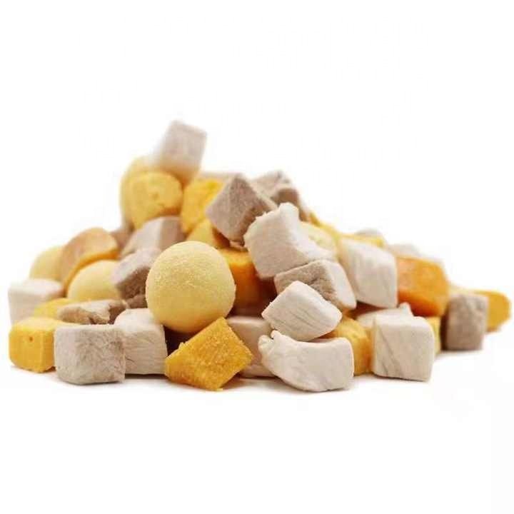 Freeze Dried Food Natural Cat Food Freeze Dried Chicken/ Beef/Duck Meat Pet Food