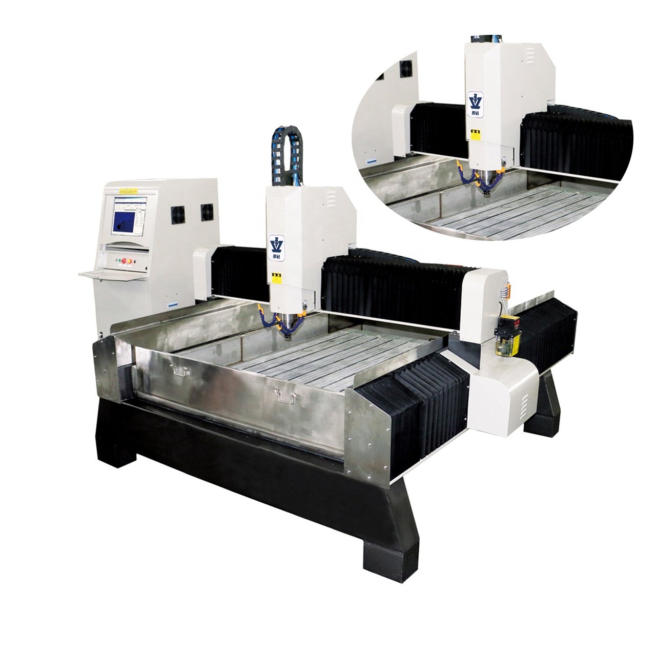Jinzuan New product Explosion 3d Stone Cutting Precious 45 Degree Stone Cutting Machine