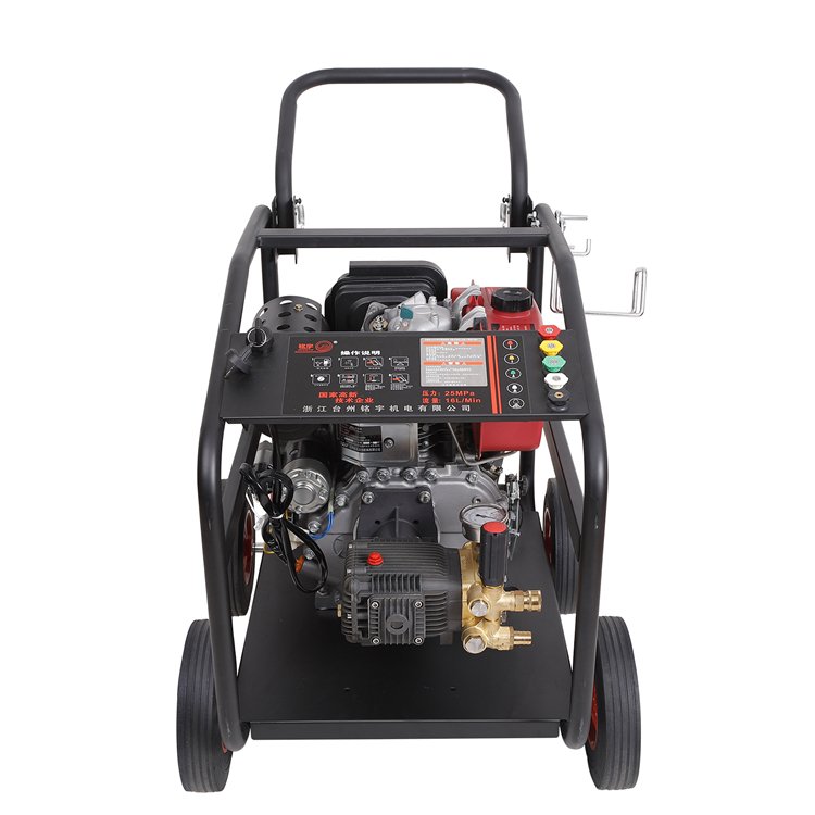 280bar 15L Diesel driven hand push type cleaning machine high pressure cleaner