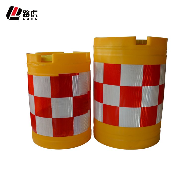 Expressway safety barrier flush PE anti-collision bucket