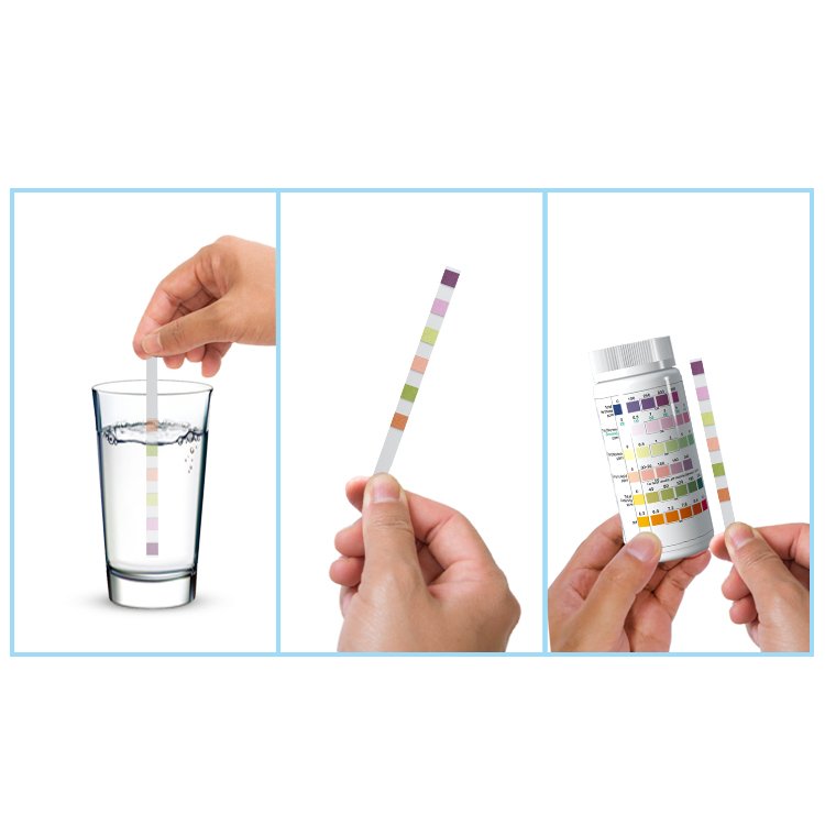 Swimming Pool Test Strip 7Way Hot Sale Pond water Test Kit Chlorine water Play Equipment