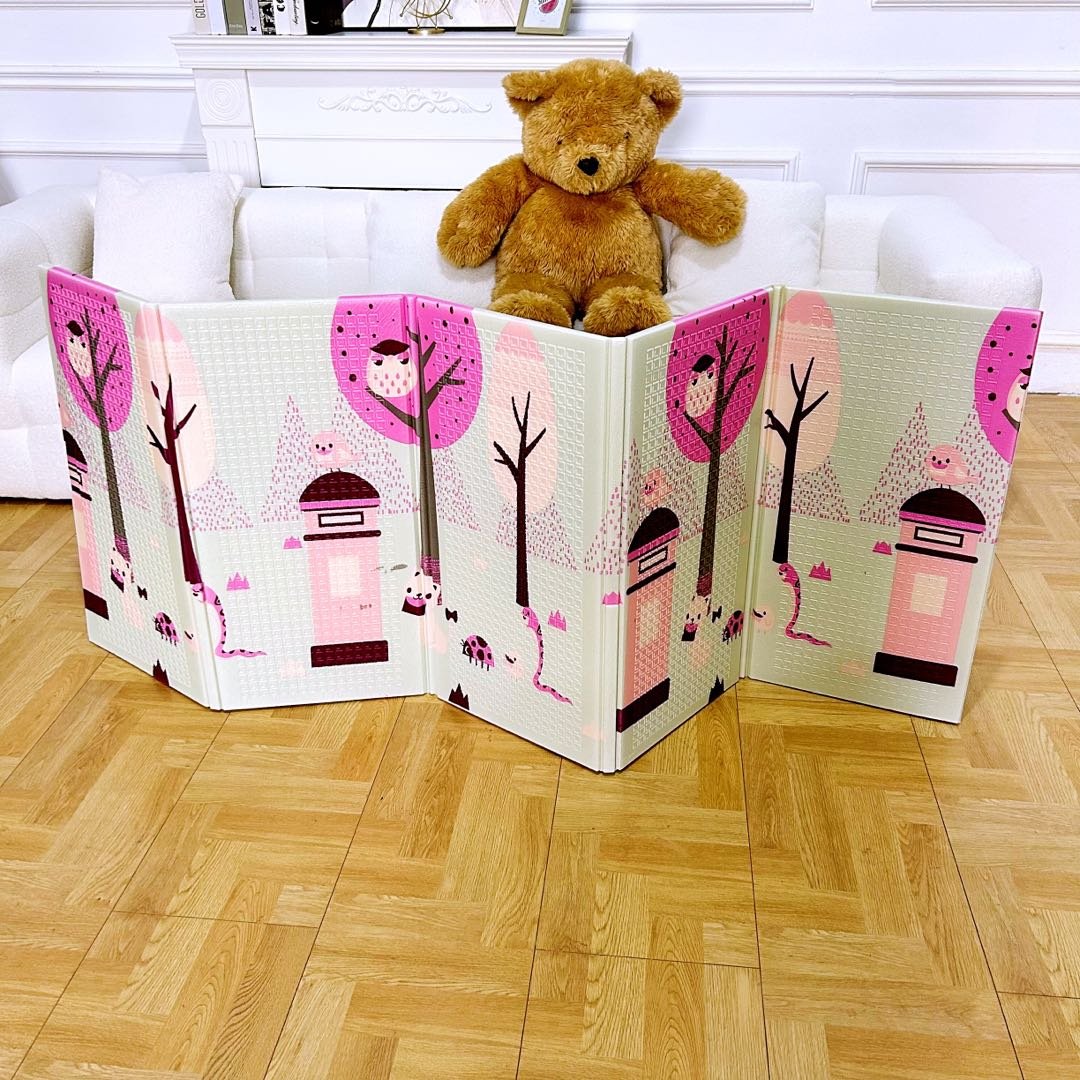 Leshida High Quality Soft Toy Floor Safety Game Play Mat for Kids Crawl Activity Bedroom Picnic Foldable Folding Bedroom Picnic