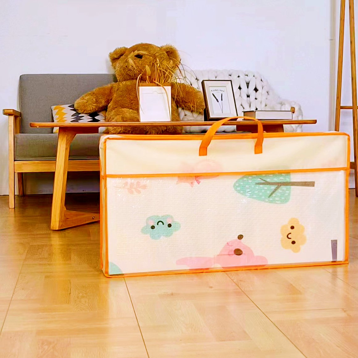 Leshida High Quality Soft Toy Floor Safety Game Play Mat for Kids Crawl Activity Bedroom Picnic Foldable Folding Bedroom Picnic