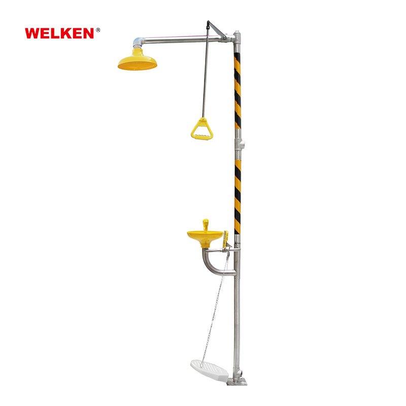 Safety Manufacturer Quality ss304 316 emergency shower and eyewash eye safety eye wash wash station eye
