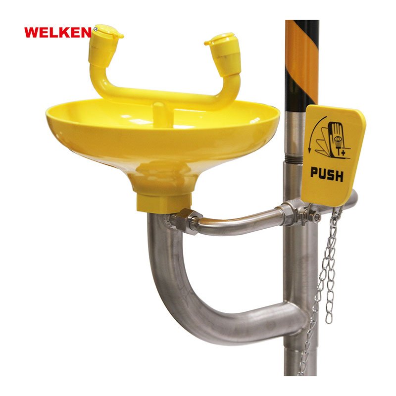Safety Manufacturer Quality ss304 316 emergency shower and eyewash eye safety eye wash wash station eye