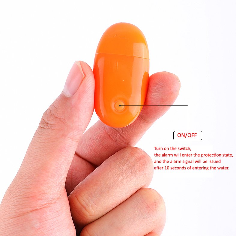 worn on goggles swimming or swimming caps anti-drowning equipment device for save life Anti-drowning alarm