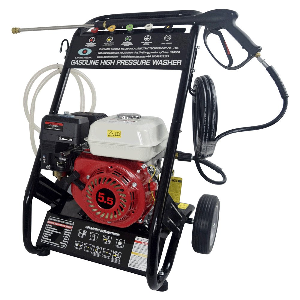 Commercial industrial water gun powerful floor washing machine gasoline high pressure washer