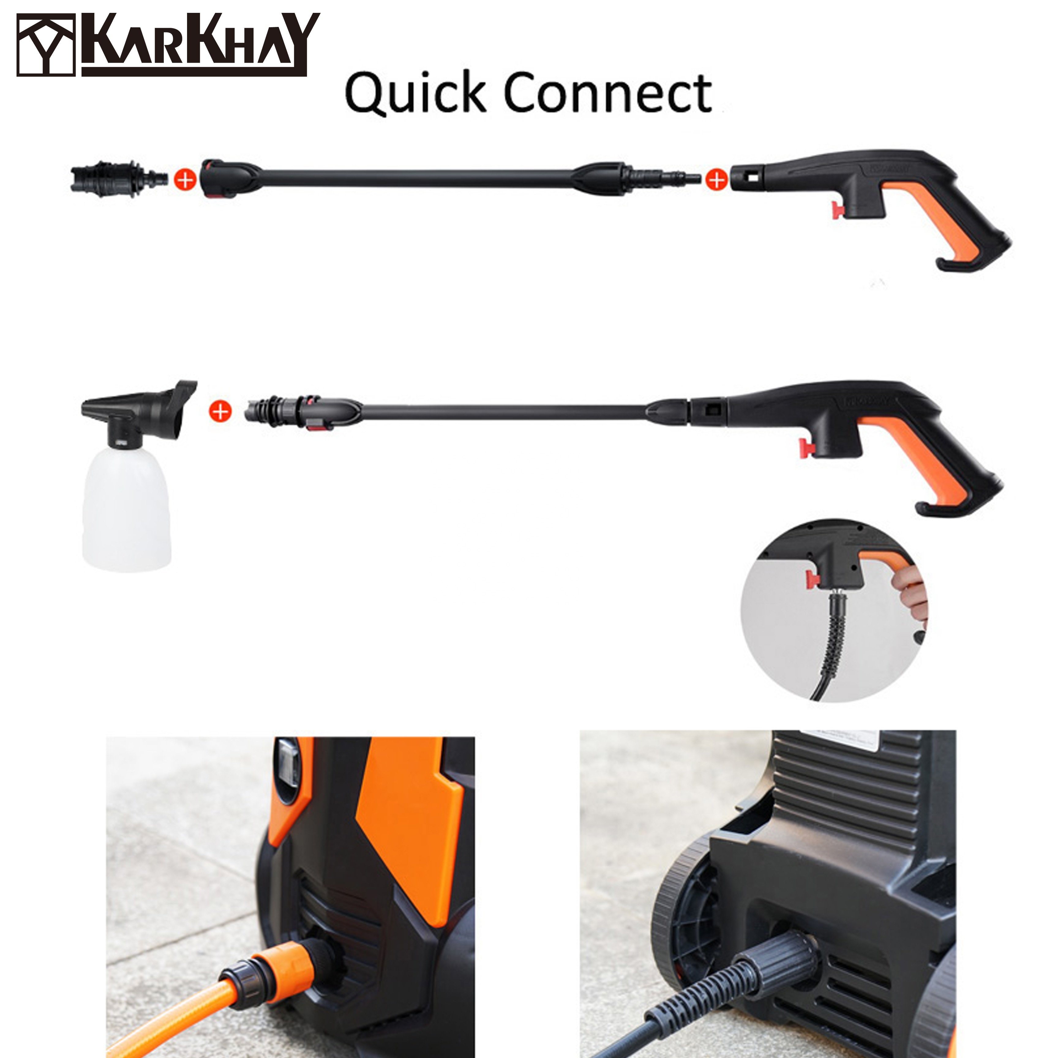 1900W 150Bar KPR-2.31 electric pressure washer pressure washer cleaner