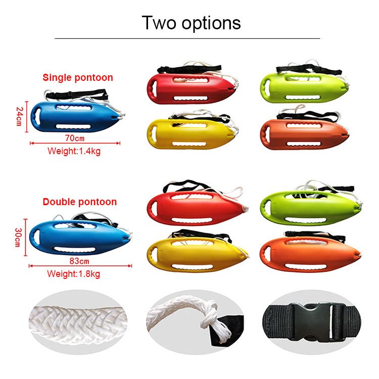 Water Lifesaving Floating Rescue Buoy Freedive Buoy Swimming Life Safety Buoy