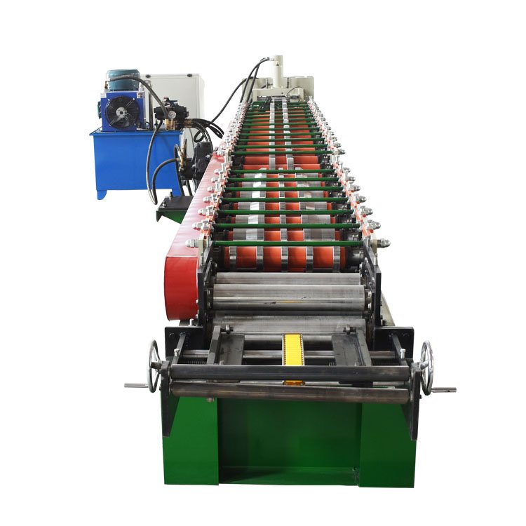 Gutter machine portable roll form Rain Gutter Aluminum Downspout Roll Forming Machine