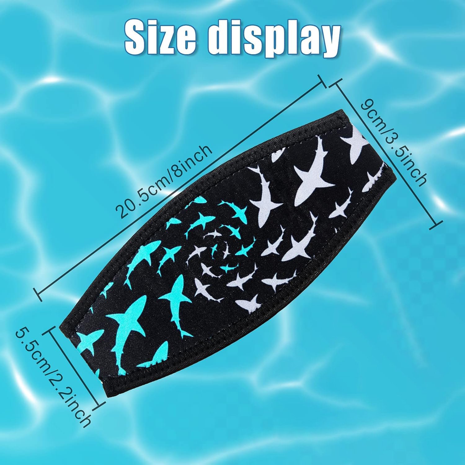 Factory Custom Neoprene Scuba Dive Mask Strap Cover